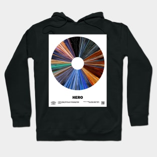 minimal_Hero Warp Barcode Movie Hoodie